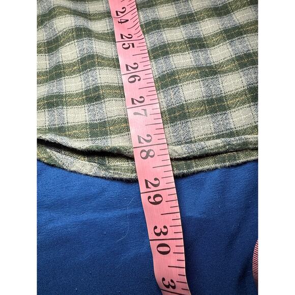 Columbia plaid button down flannel mens large outdoors utility chore gorpcore - Picture 6 of 7